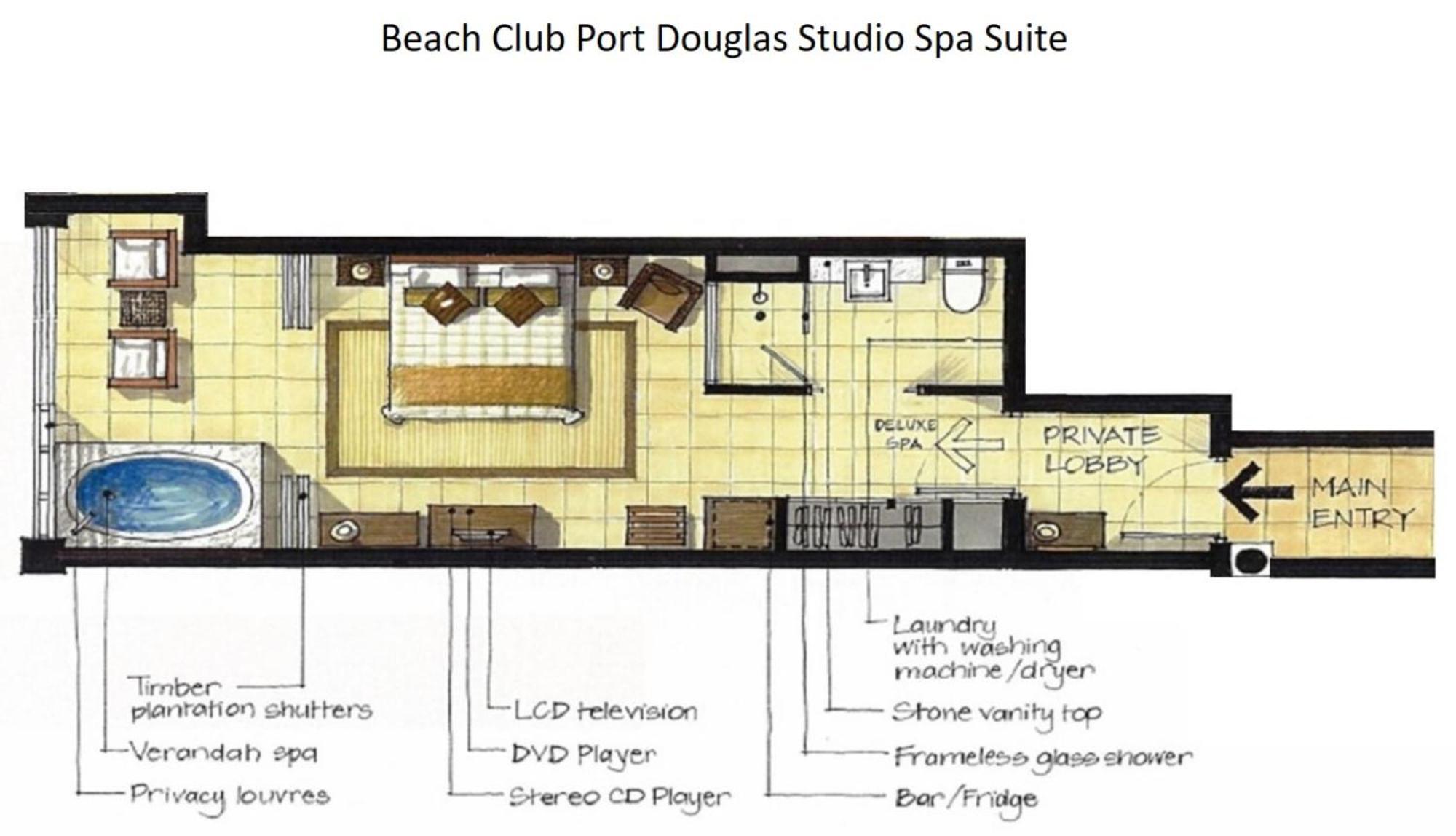 Beach Club Port Douglas Luxury Apartments Quarto foto